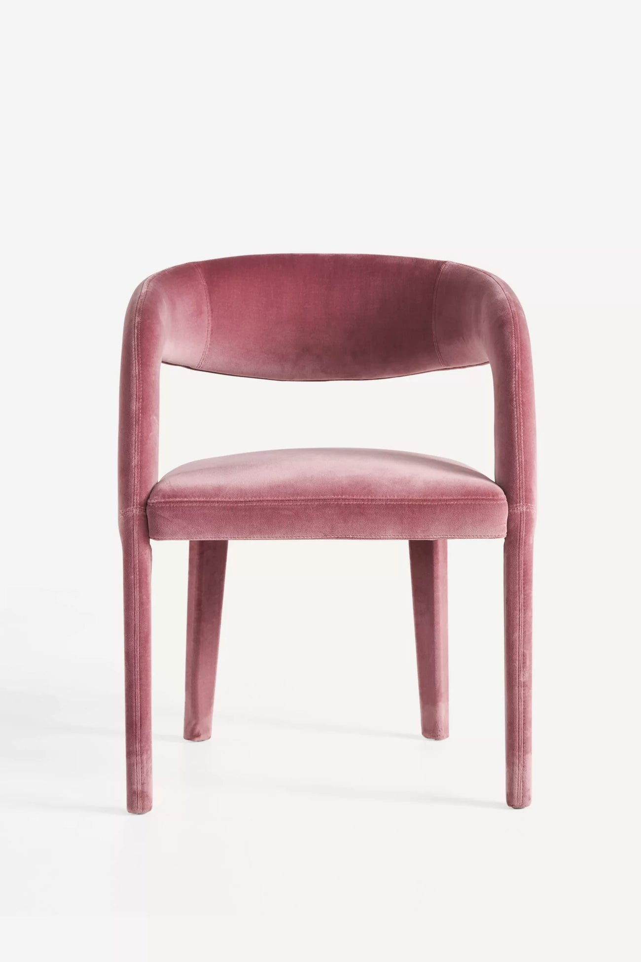 Velvet Hagen Dining Chair Dusty Pink