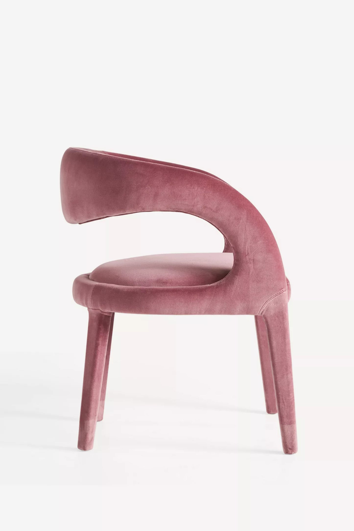Velvet Hagen Dining Chair Dusty Pink