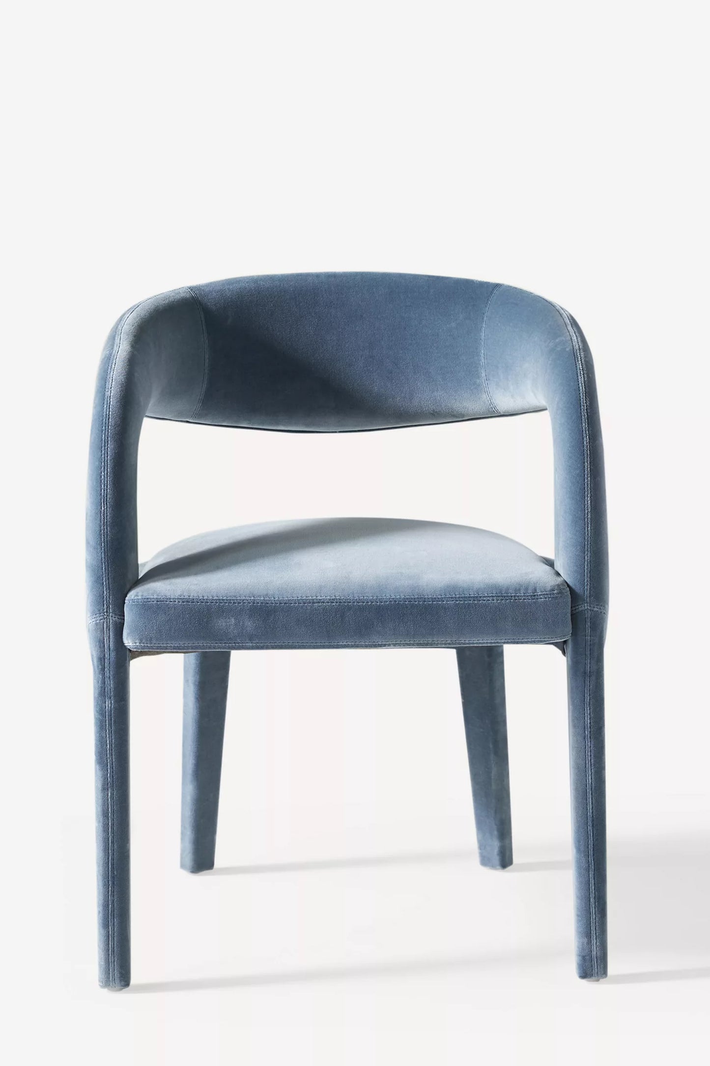 Velvet Hagen Dining Chair Steel Blue