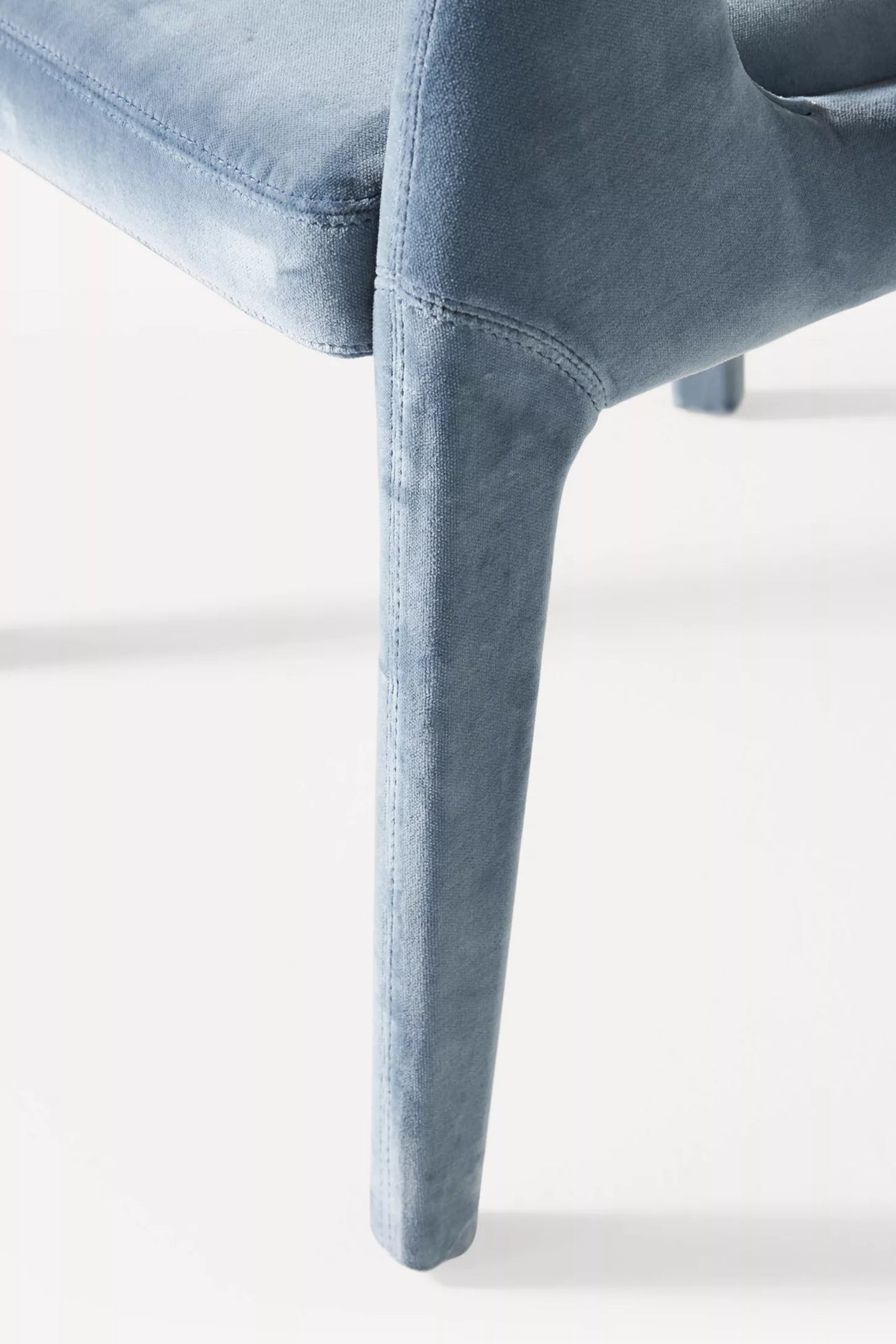 Velvet Hagen Dining Chair Steel Blue