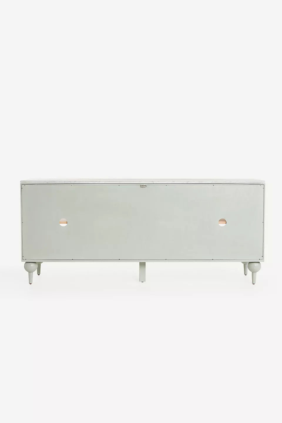 Fern 72" Carrara Marble & Wood Buffet Sage
