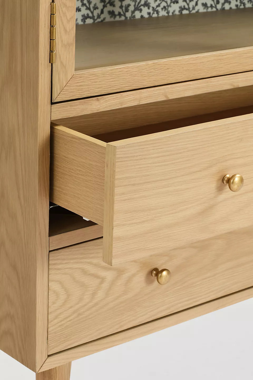 Moretti Oak Curio Cabinet Irena