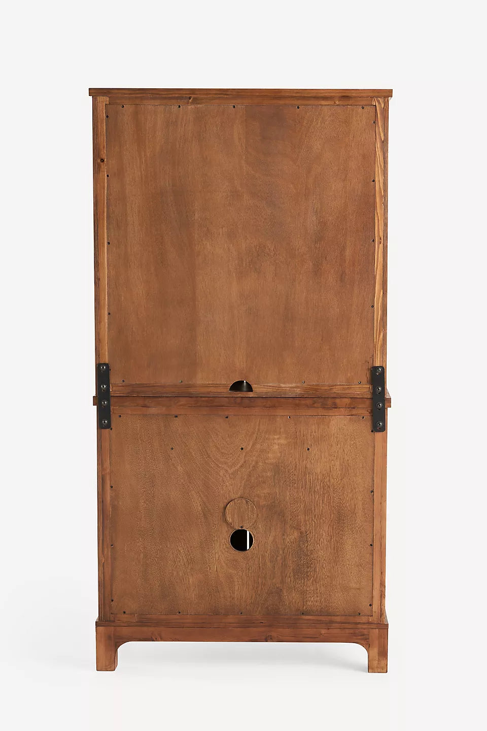 Whitney Curtain Wood Hutch Tobacco