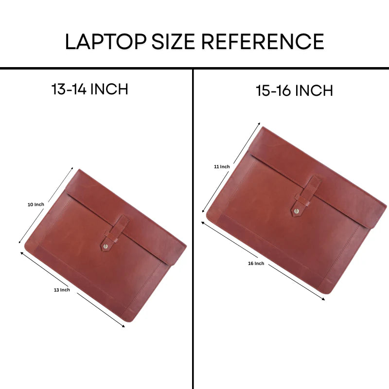 Vintage Snap Leather Sleeve