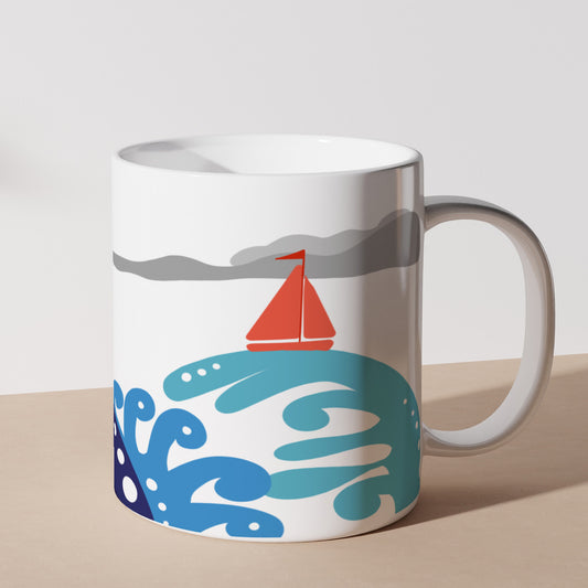 Sailing Seas Coffee Mug