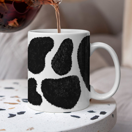 Pawfect Zebra Print Coffee Mug