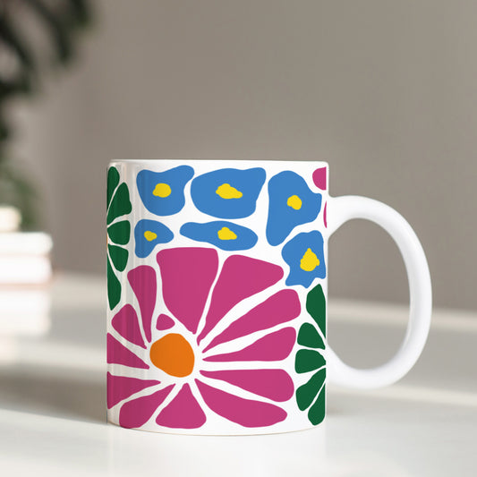 Pink Blossom Ceramic coffee Mug
