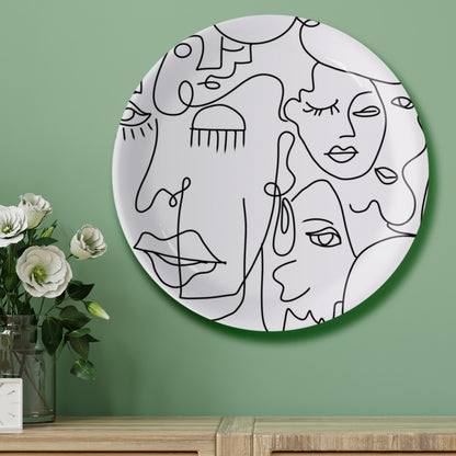 Abstract Elegance Wall Plate