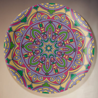 Blooming Balance Mandala Wall Plate