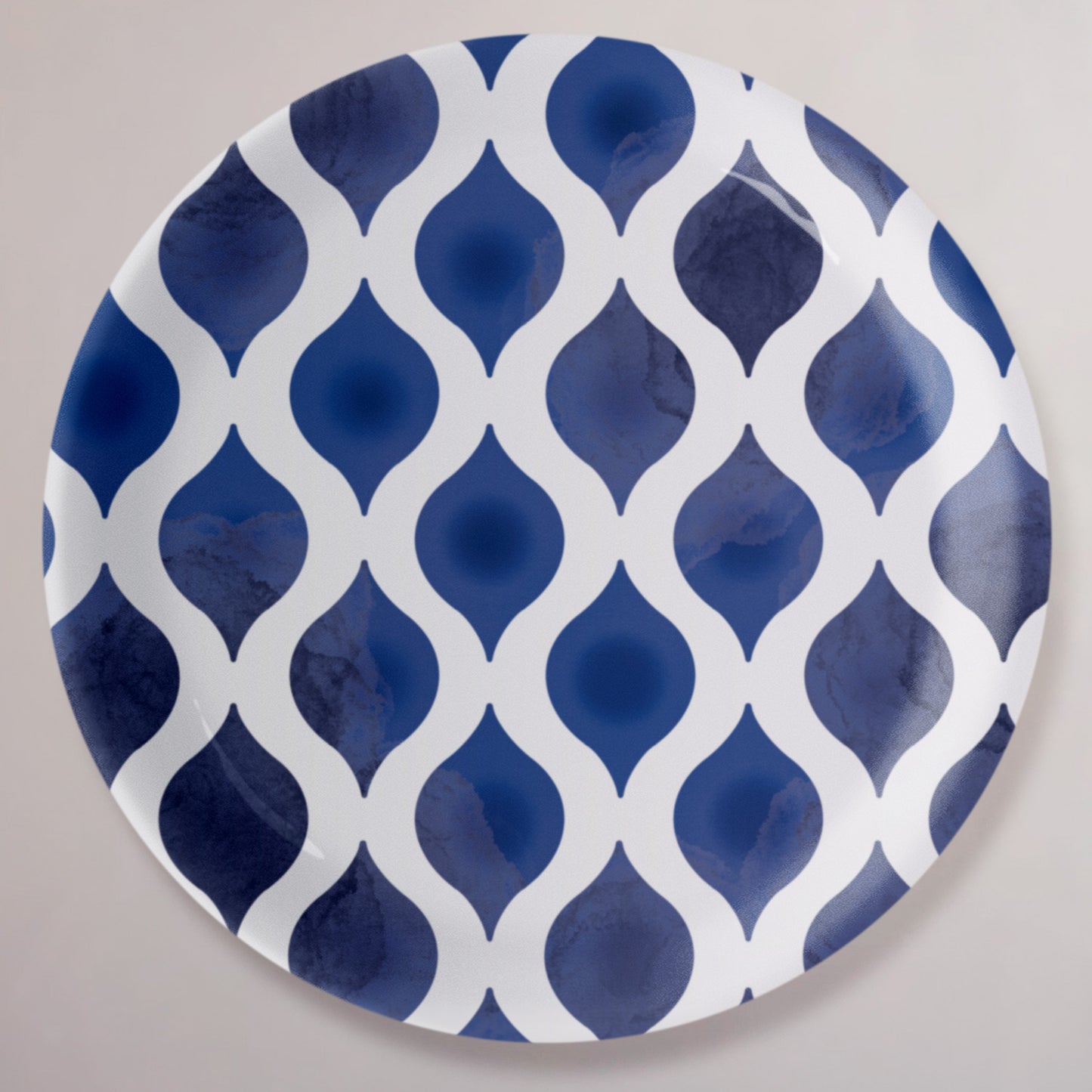 Indigo Dreamscape Wall Plate