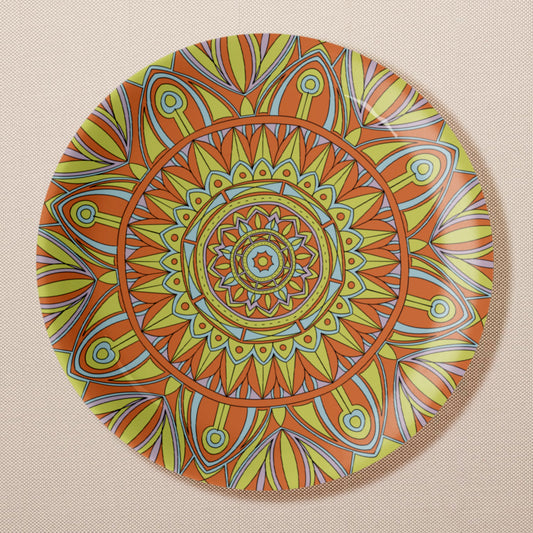 Balanced Beauty Mandala Wall Plate