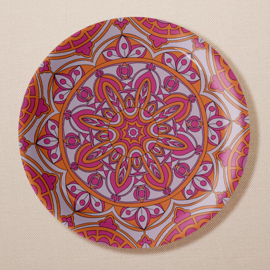Guiding Star Mandala Wall Plate