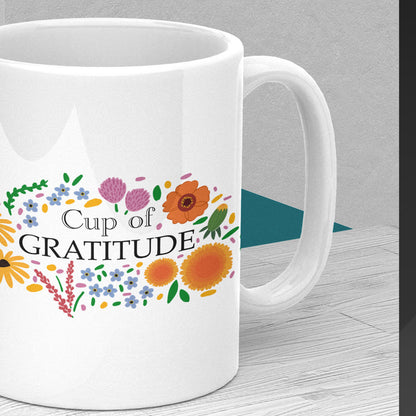 Stylish Gratitude Coffee Mug