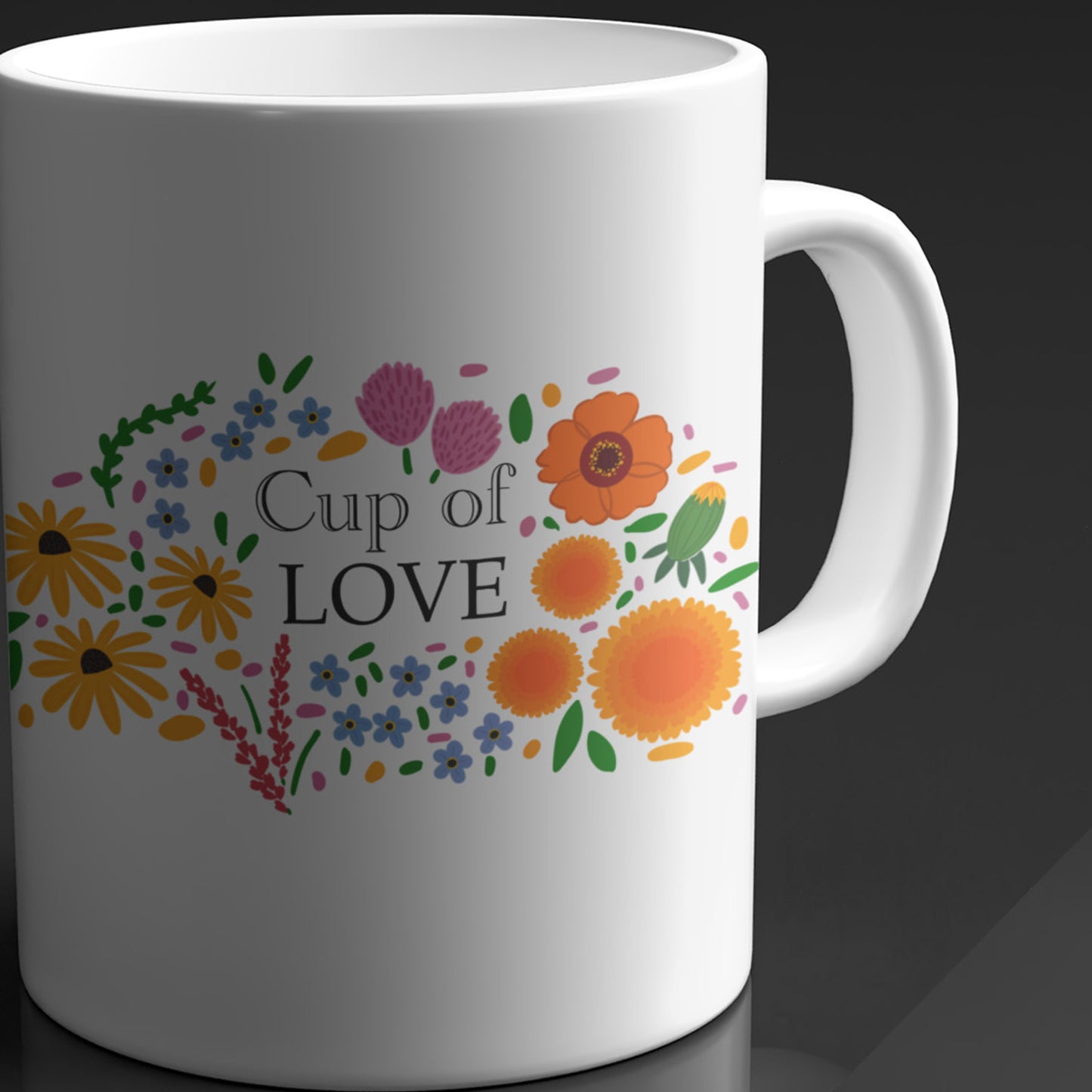 Love's Bloom Coffee Mug