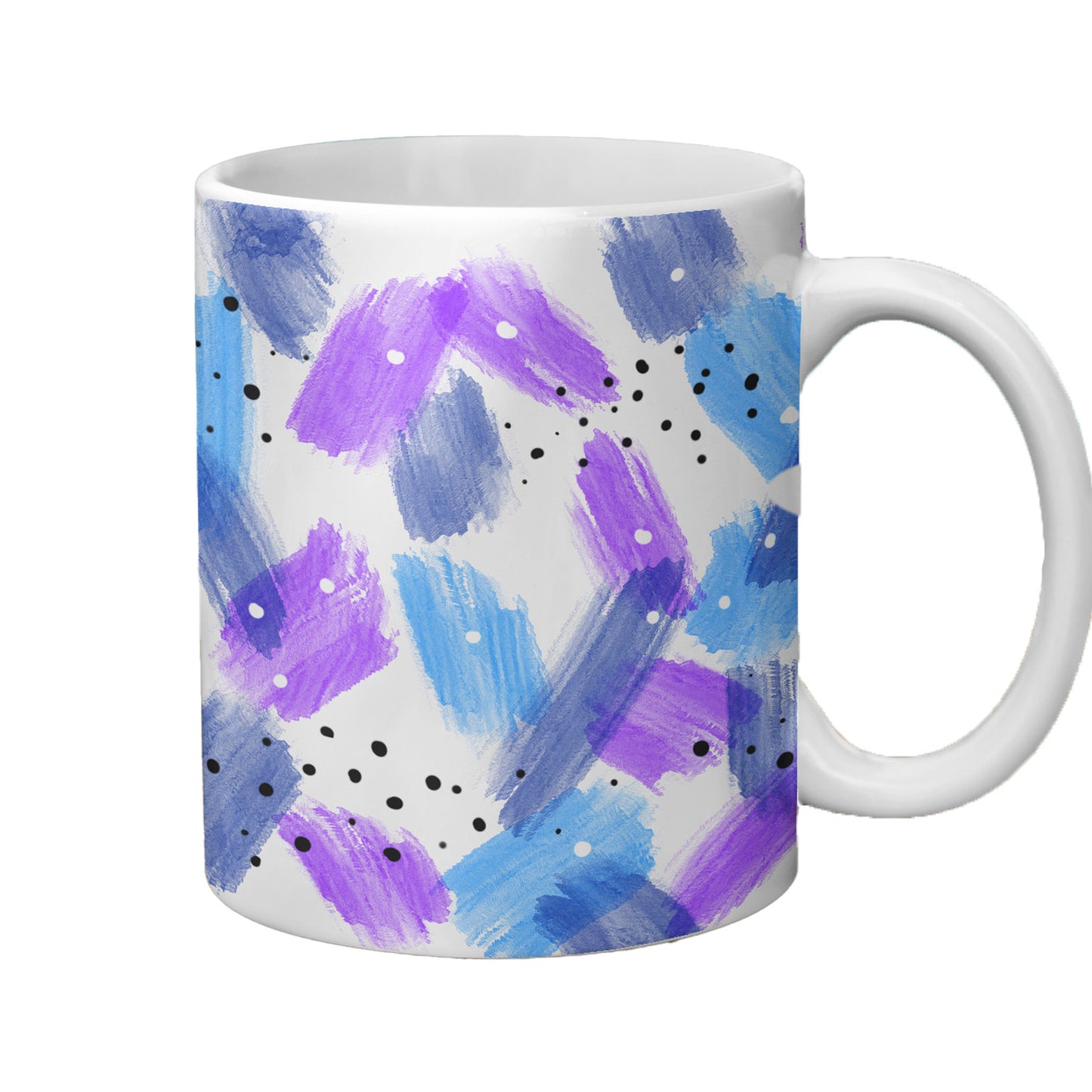Lavender Brushstroke coffee Mug