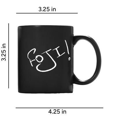 FOJI Noir Impact Coffee Mug
