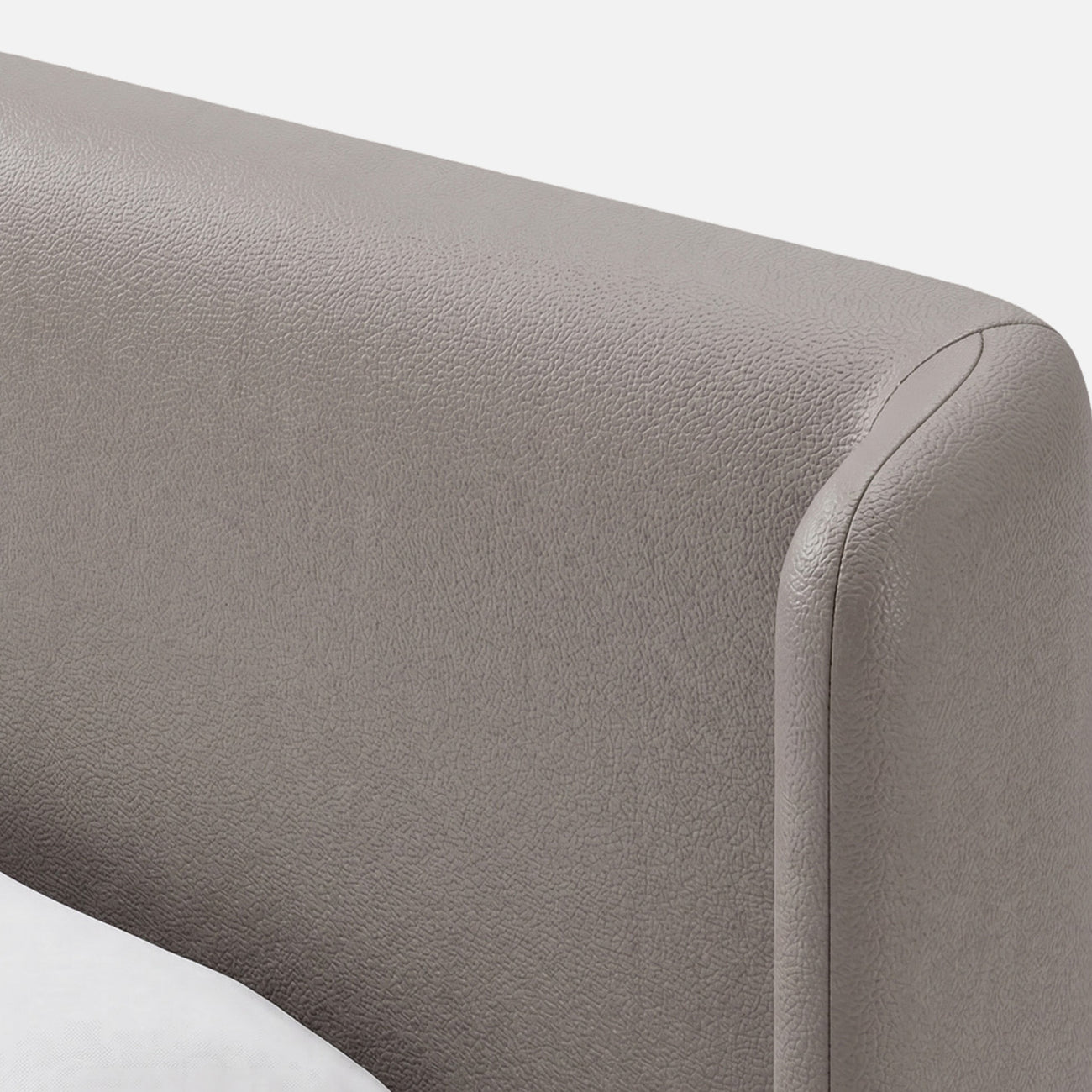 Caramel Arch Velvet Suede Kids Twin Bed with Hydraulic Storage in Grey