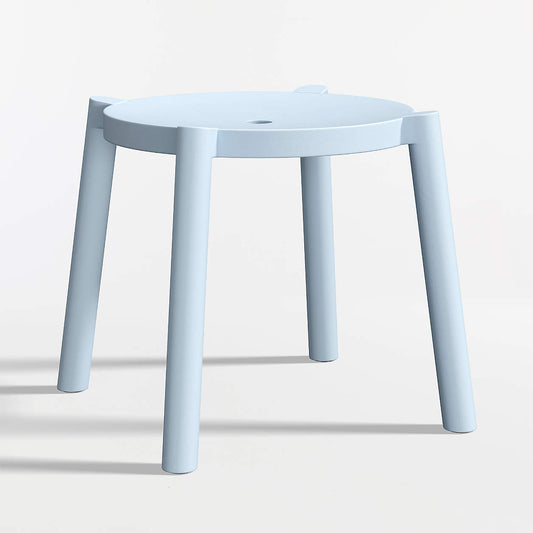 Bonnie Mist Blue Kids Stackable Play Stool