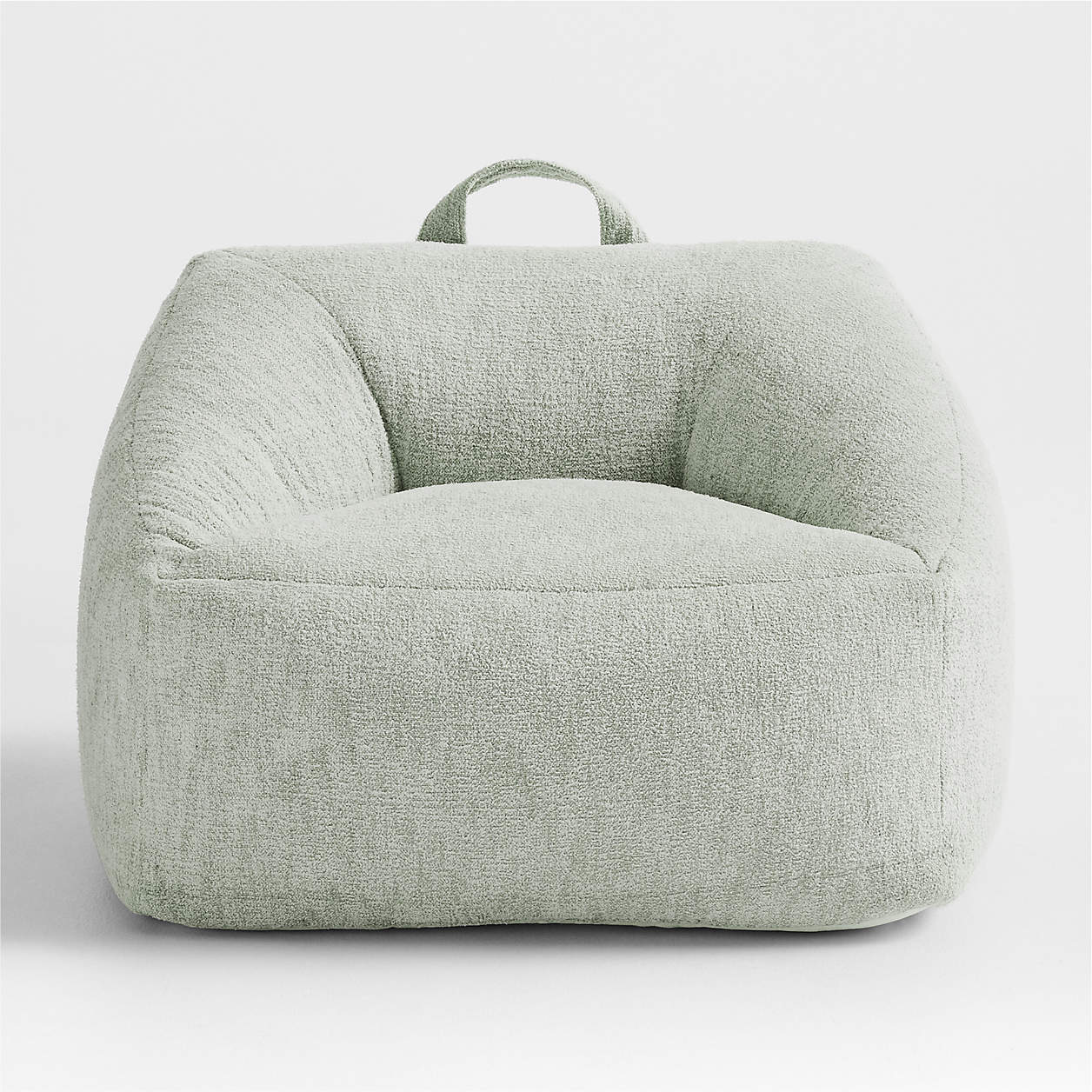 Soft Sage Corduroy Cotton Boucle Kids Sofa Chair