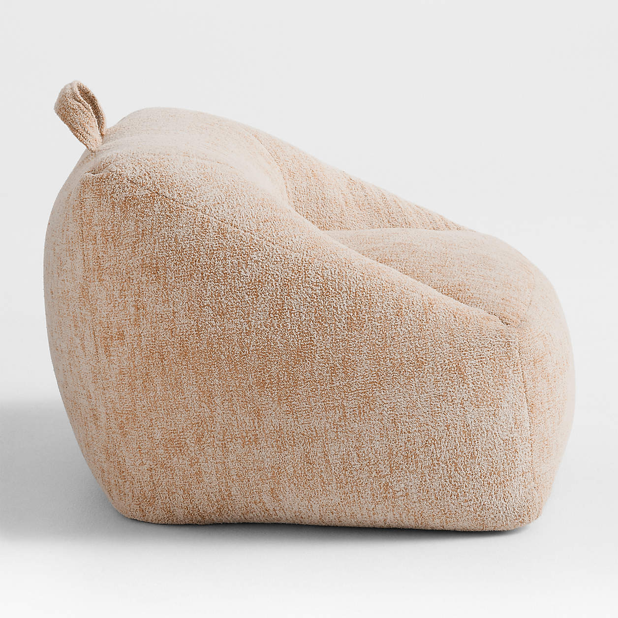 Sand Beige Corduroy Cotton Boucle Kids Sofa Chair