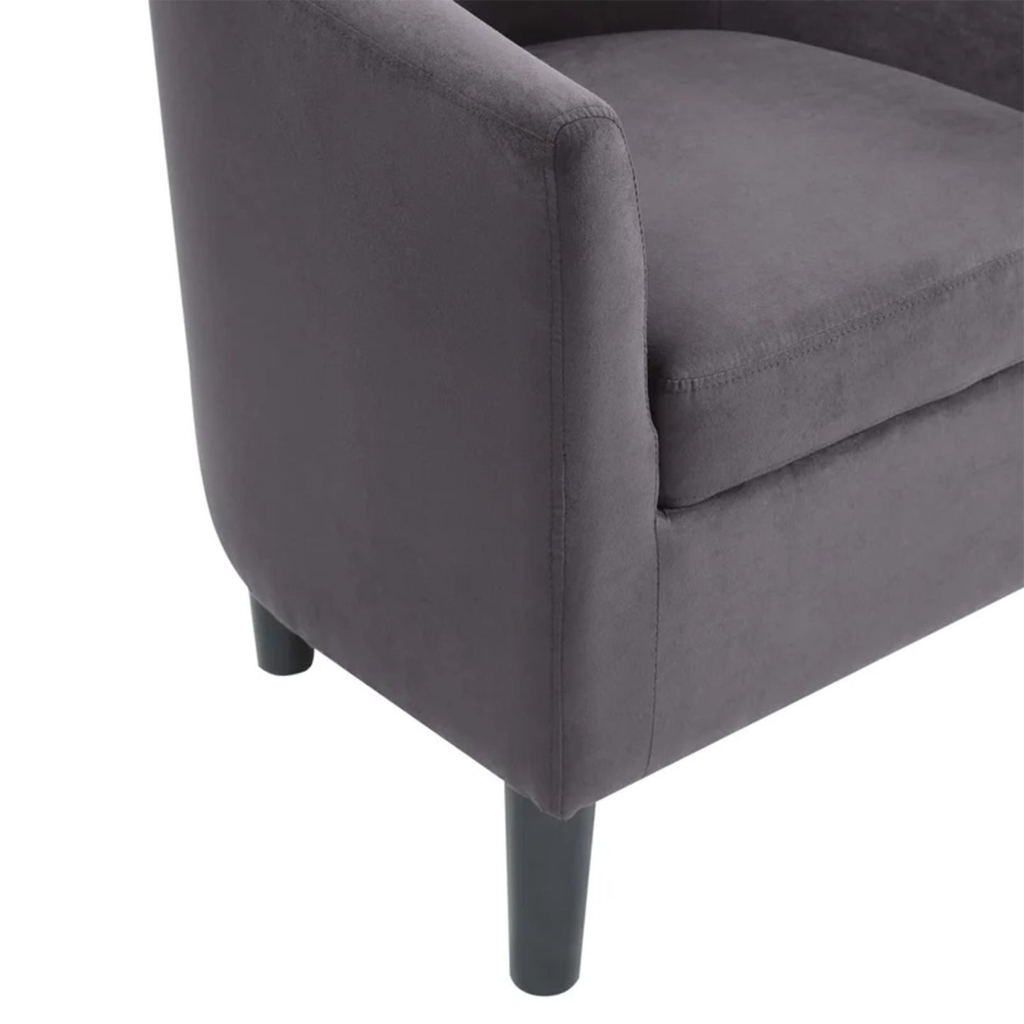 Buy Now Best Sleek Accent Chairs With Ottomans Footrest Grey Online