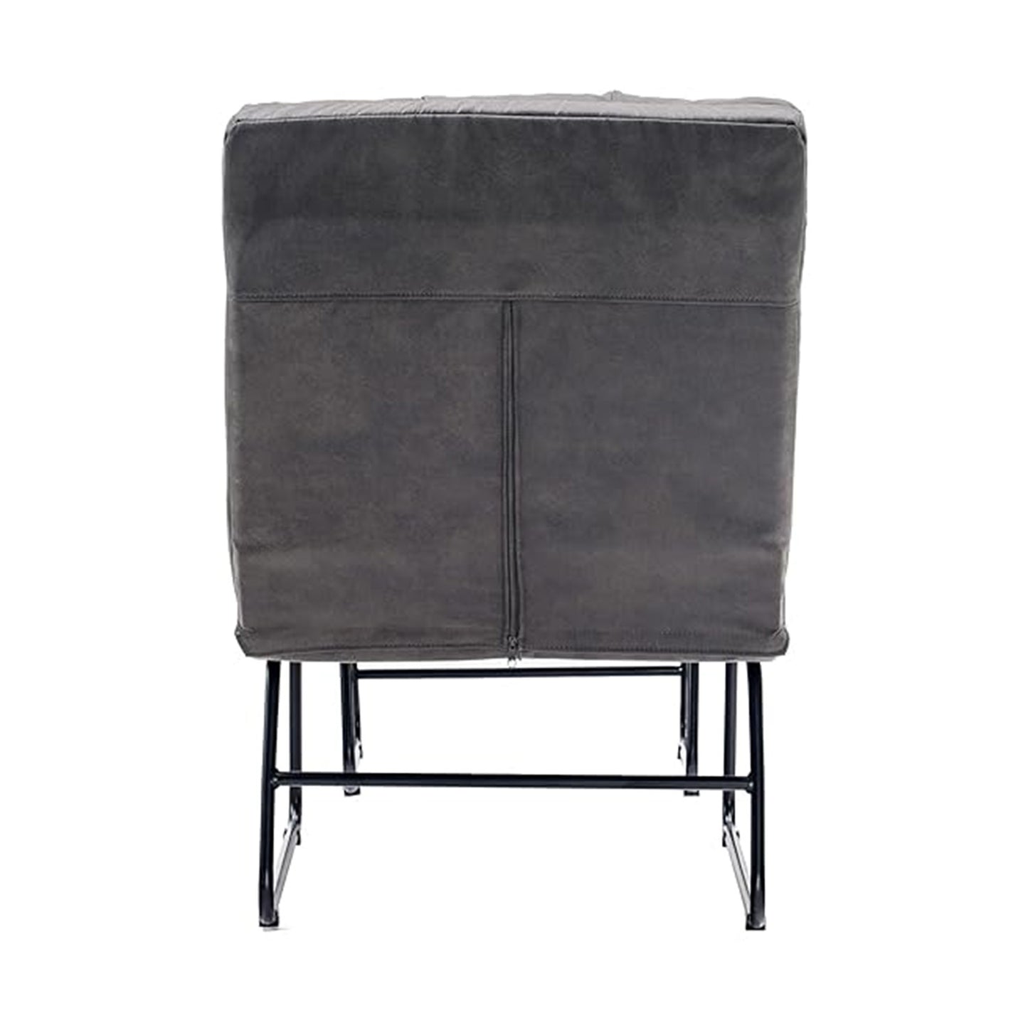 Buy Now Velvet Chair With Ottoman Set Grey Best Price 