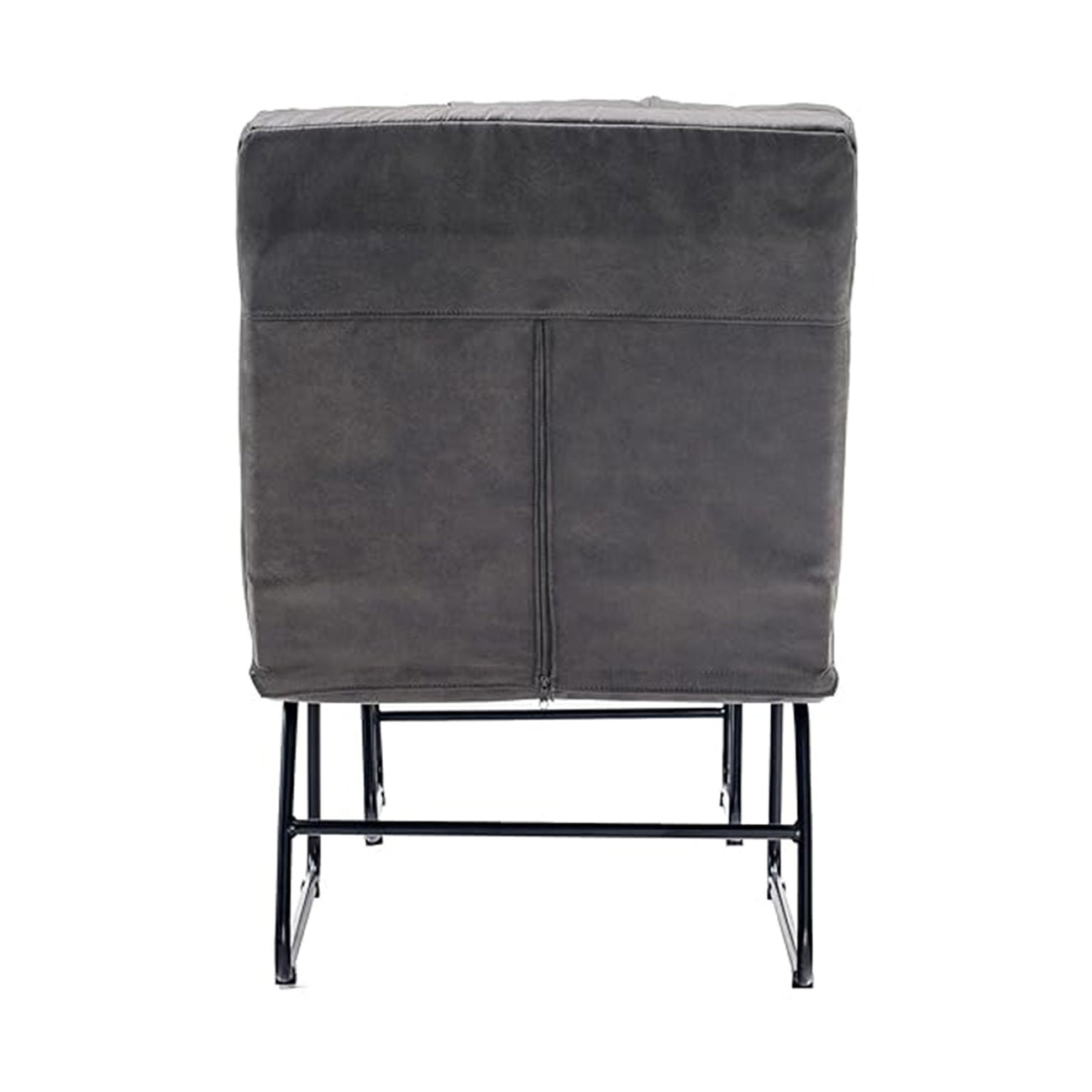 Buy Now Velvet Chair With Ottoman Set Grey Best Price 