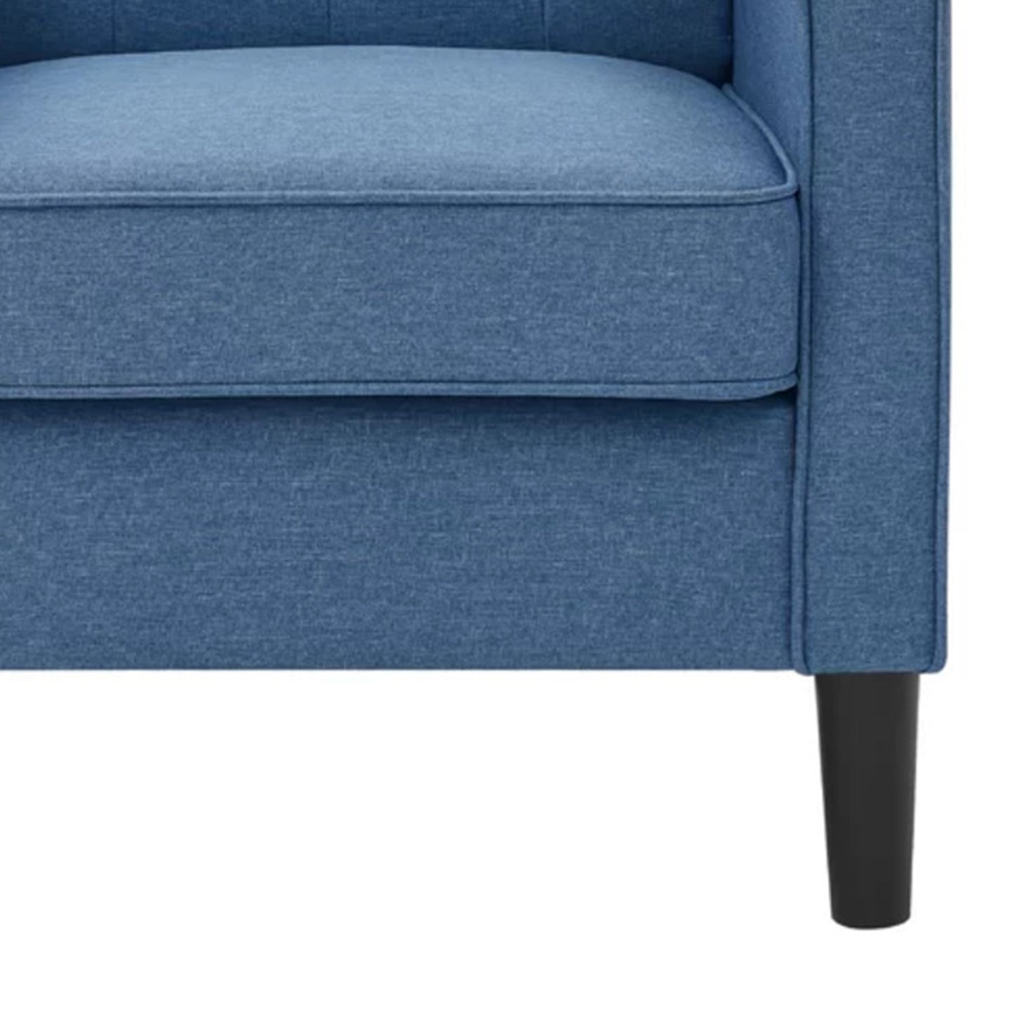 Buy Online Luxurious Accent Chairs With Ottoman Footrest Blue Shop 