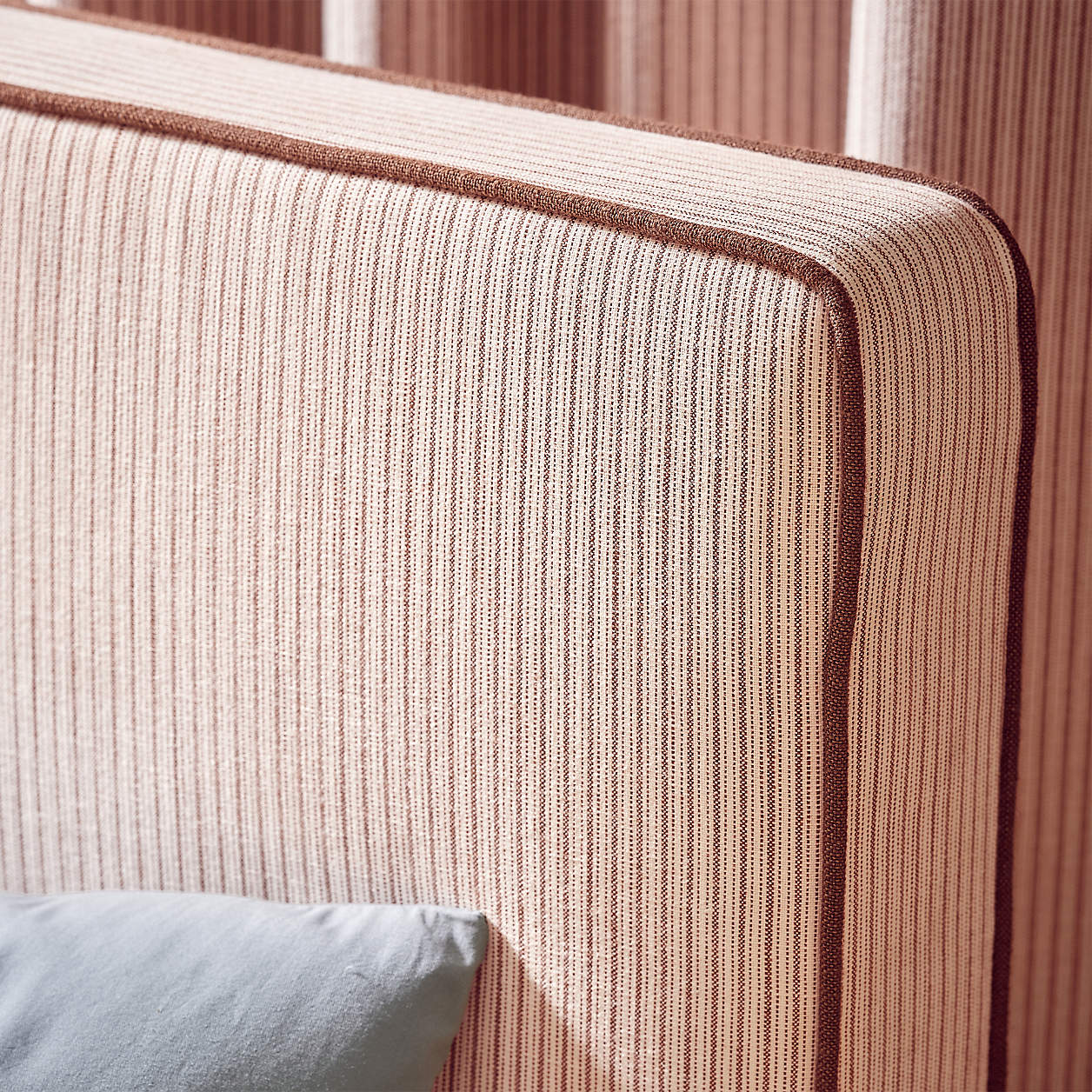 Peachy Dream Ivory Cotton Linen Kids Small  Storage Bed
