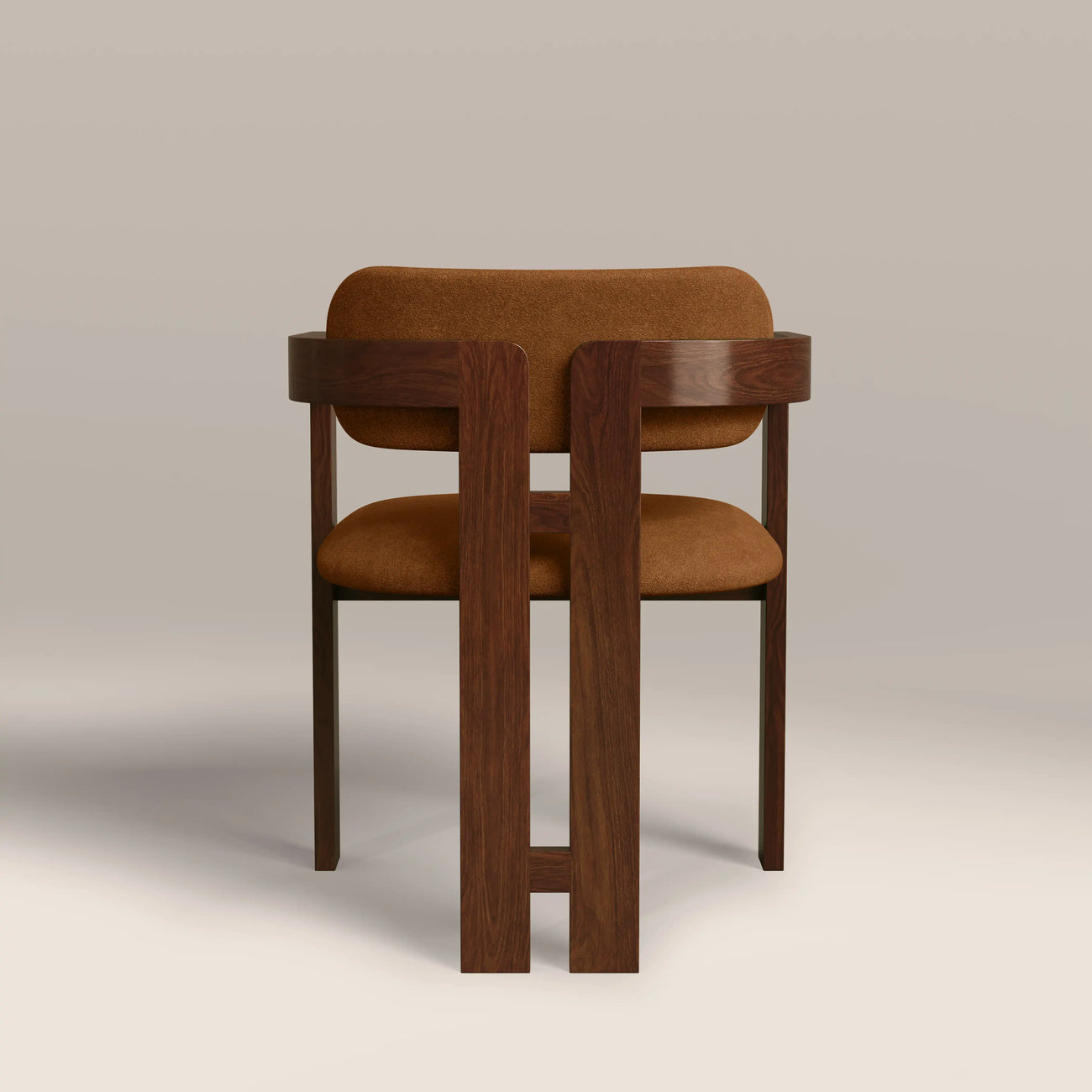 Halston Dining Chair Caramel Brown