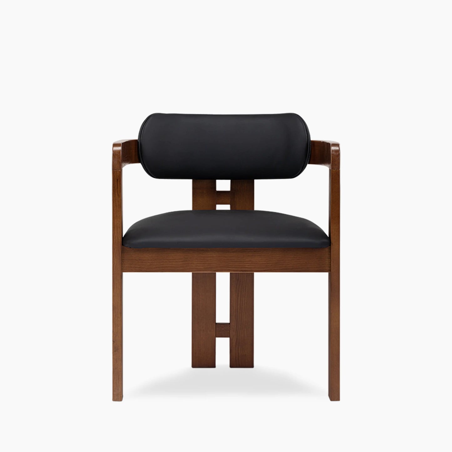Hallie Wooden Carver Dining Chair Noir Black