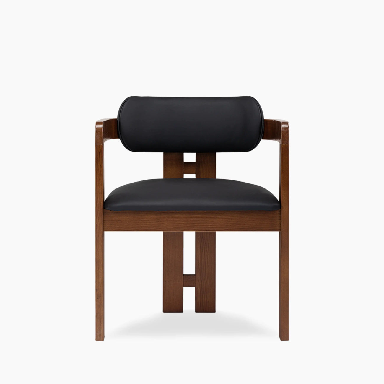 Hallie Wooden Carver Dining Chair Noir Black