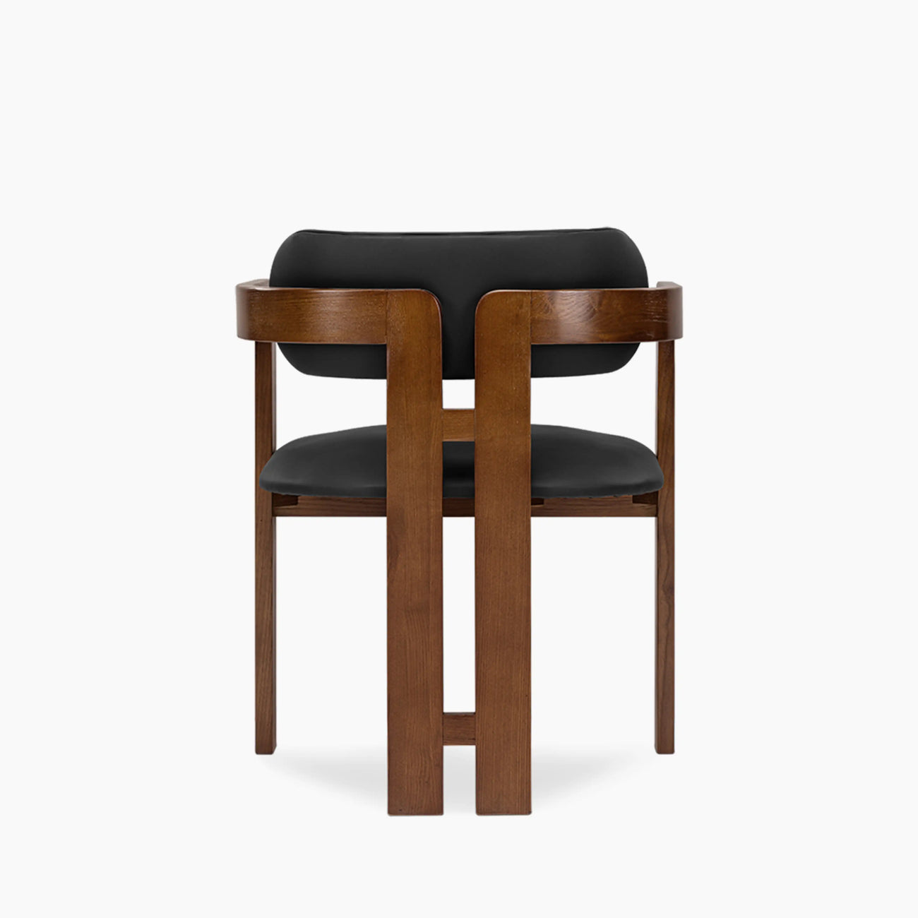 Hallie Wooden Carver Dining Chair Noir Black