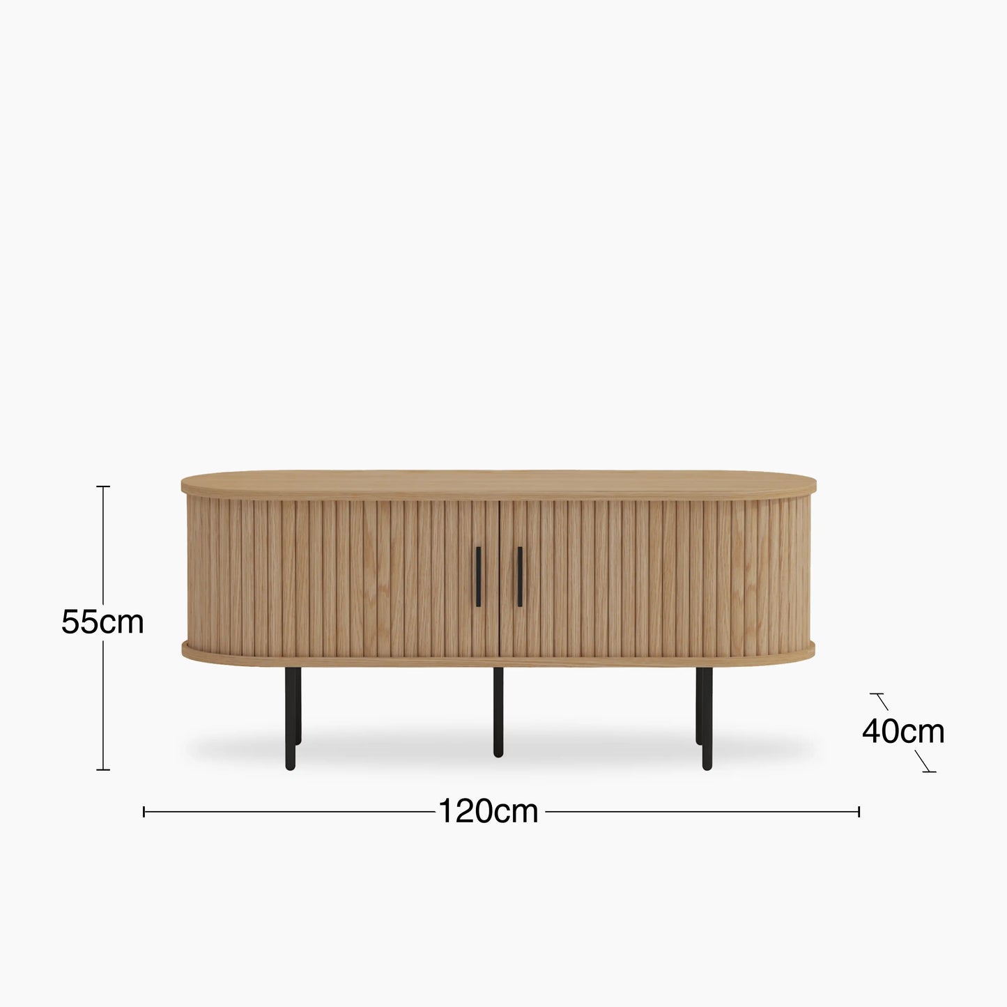 Mika Wooden TV Stand Oak