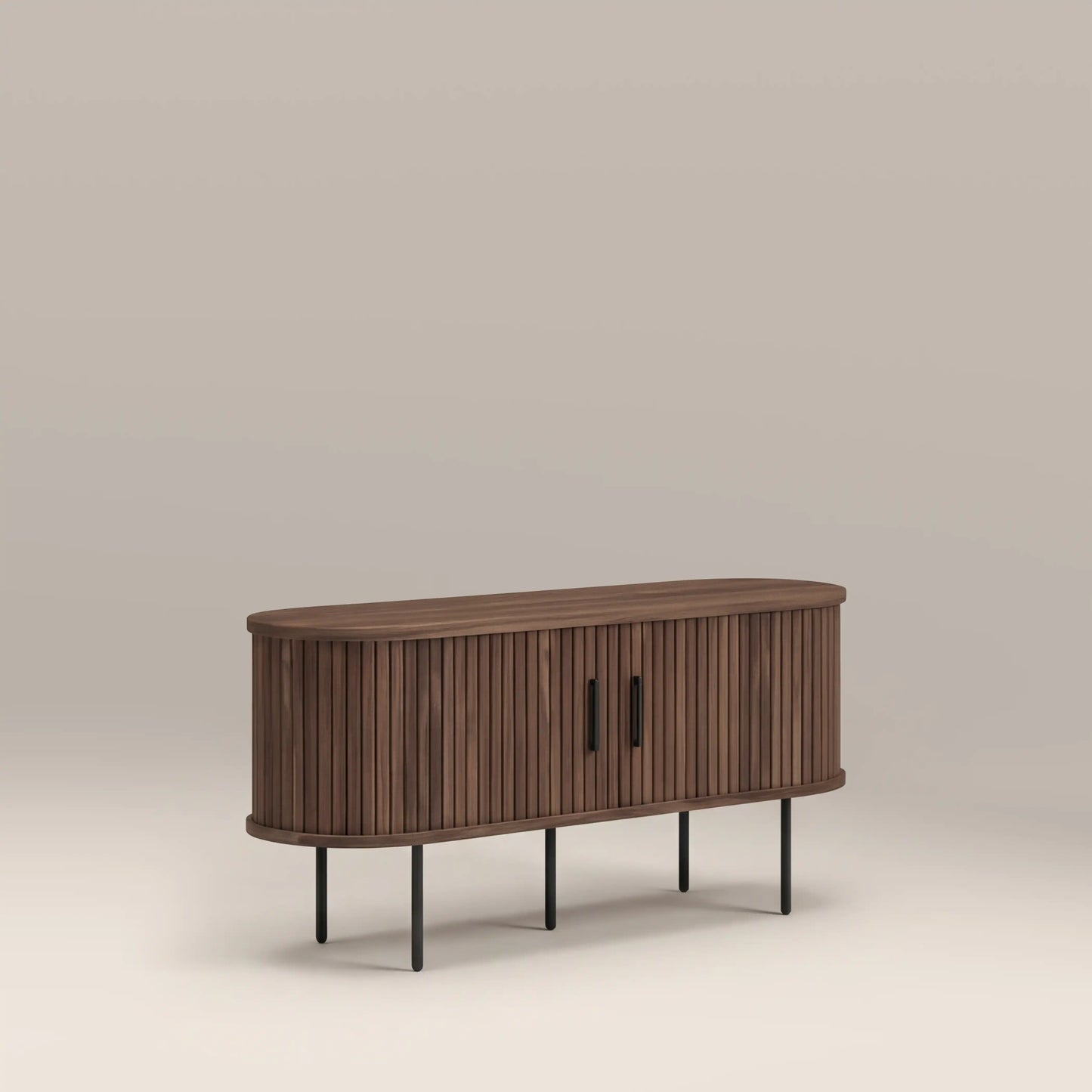 Mika Wooden TV Stand Walnut