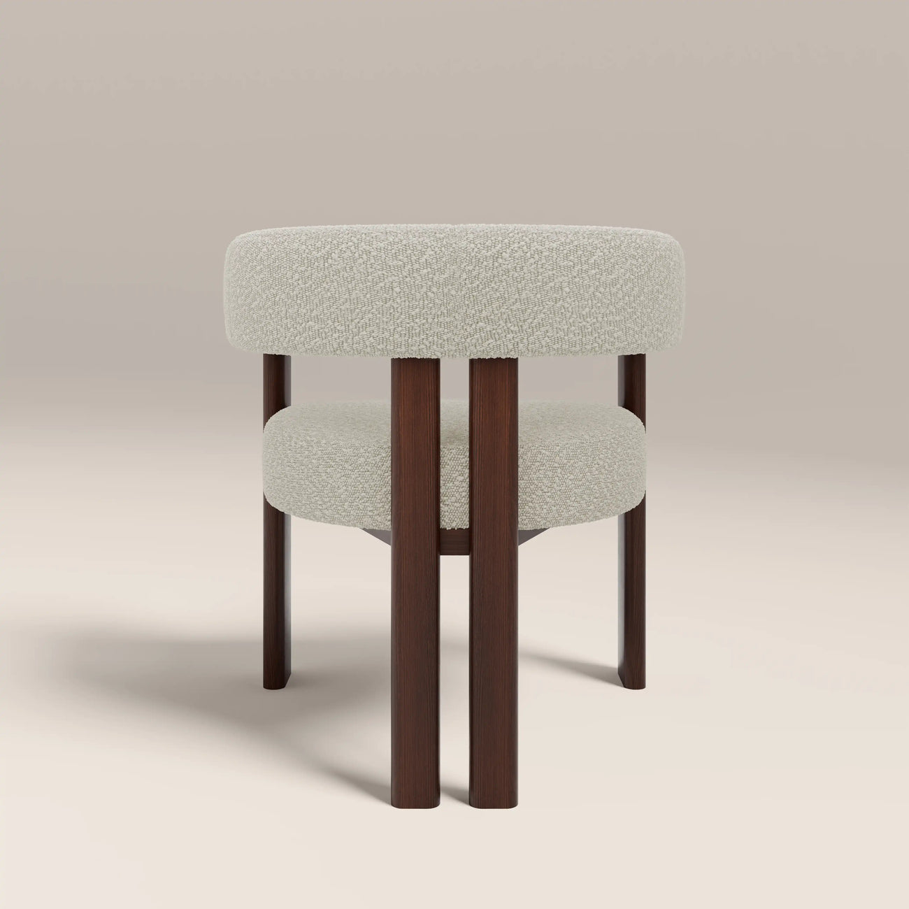 Cassius Carver Dining Chair Speckled Stone
