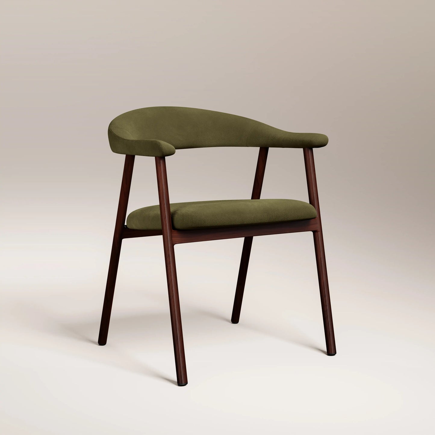 Monroe Carver Dining Chair Moss Green