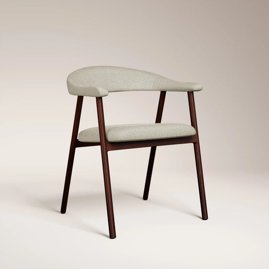 Monroe Carver Dining Chair Speckled Stone