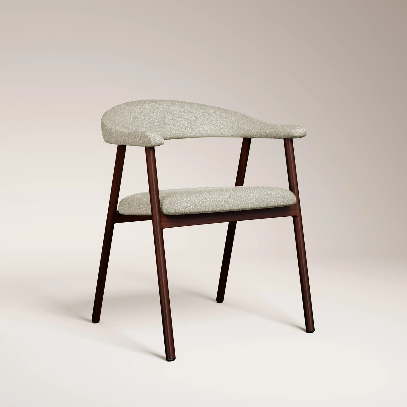 Monroe Carver Dining Chair Speckled Stone