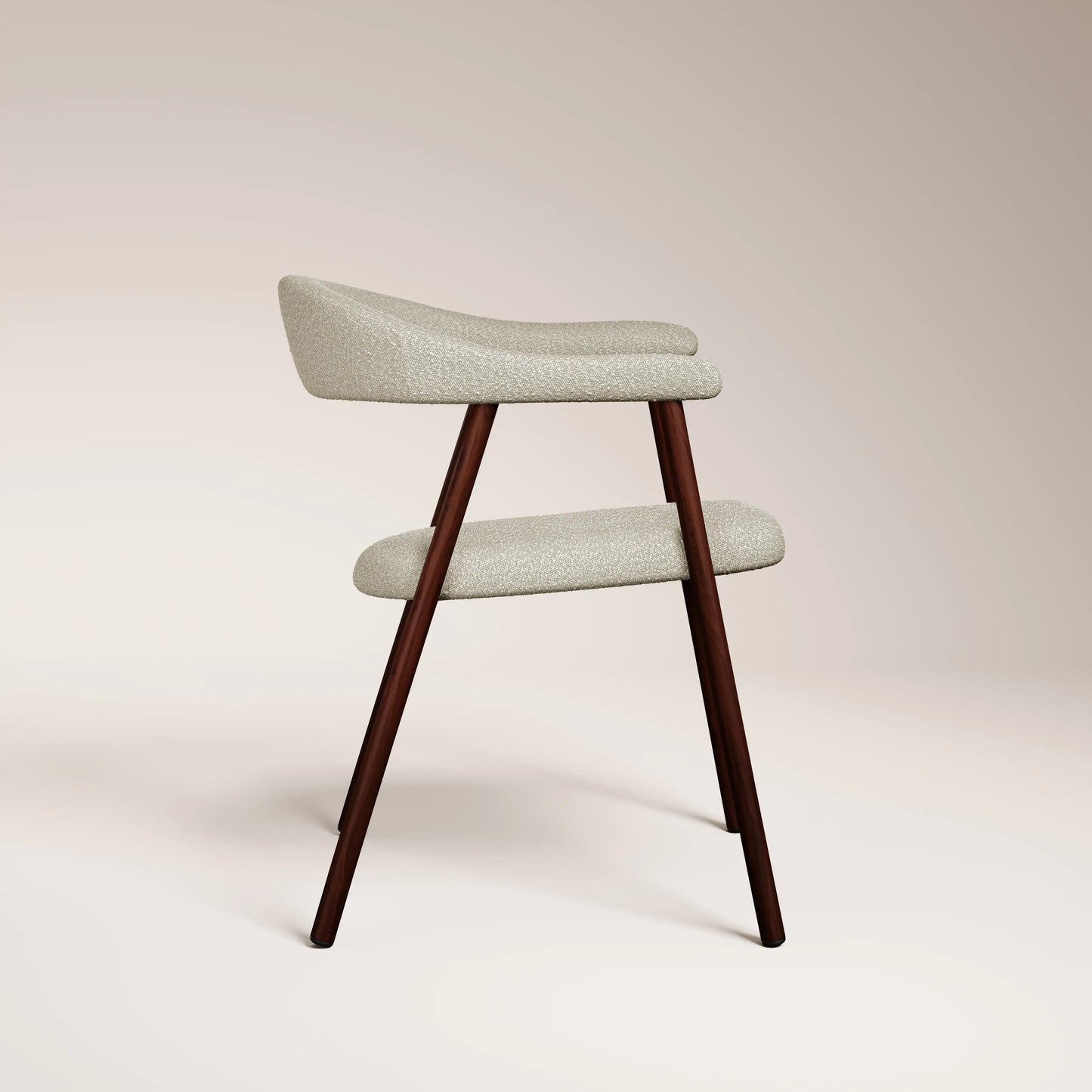 Monroe Carver Dining Chair Speckled Stone