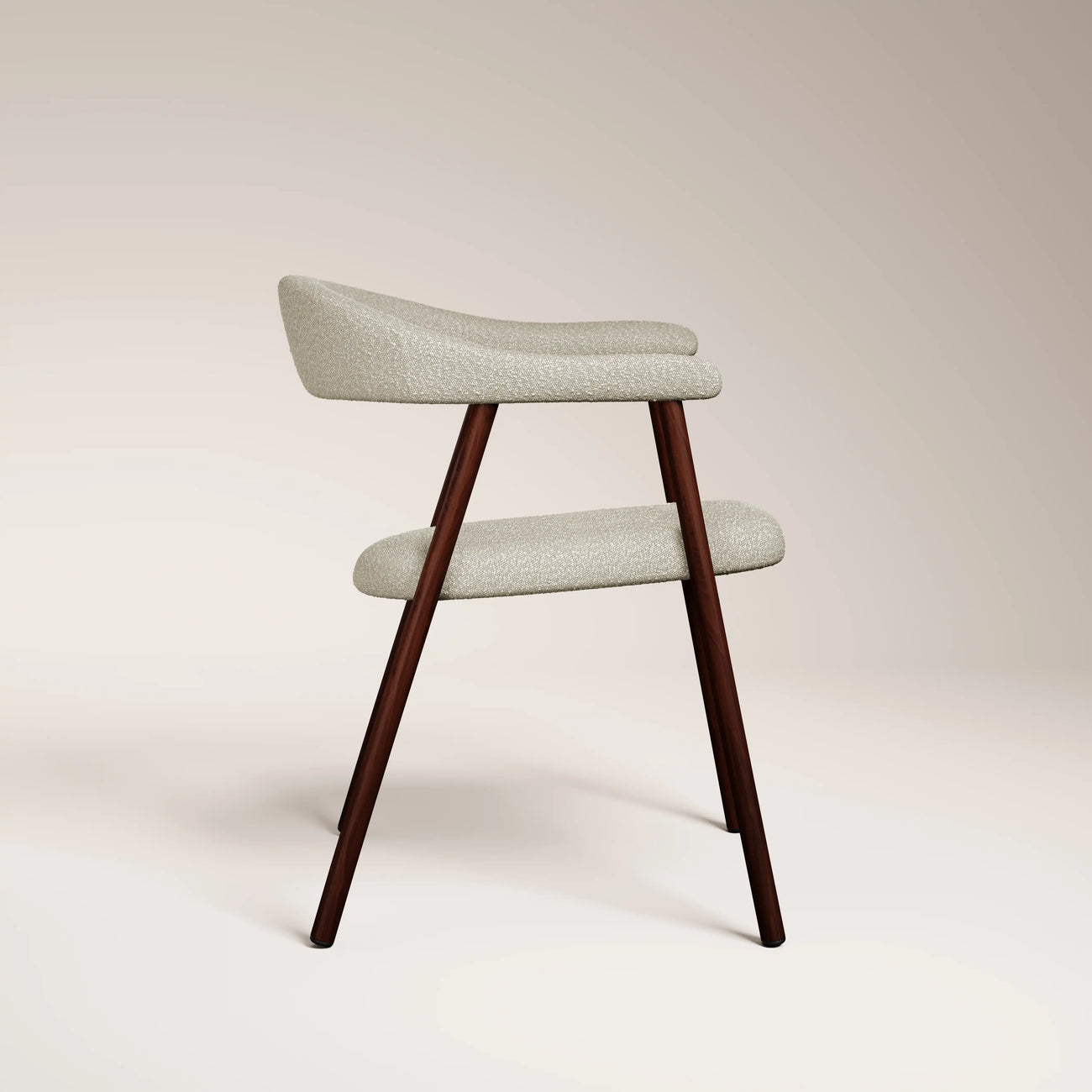 Monroe Carver Dining Chair Speckled Stone
