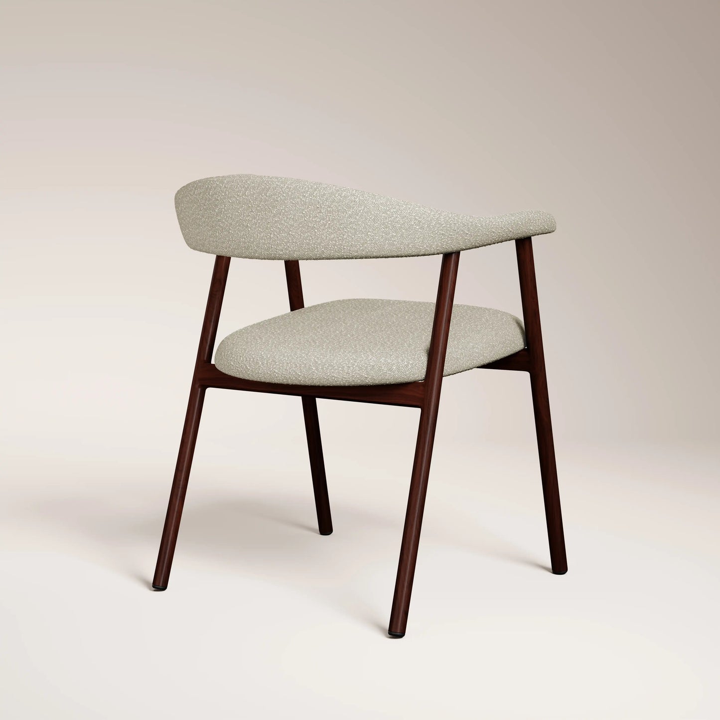 Monroe Carver Dining Chair Speckled Stone