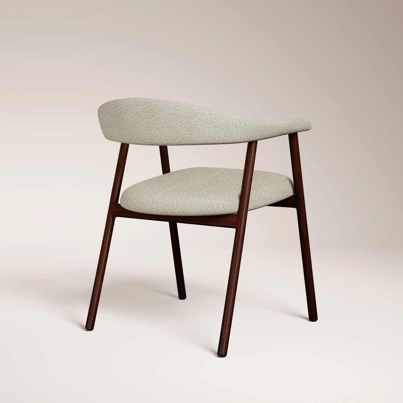 Monroe Carver Dining Chair Speckled Stone