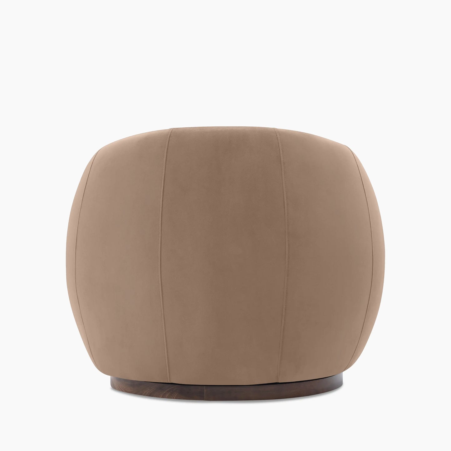 Emile Swivel Armchair Taupe
