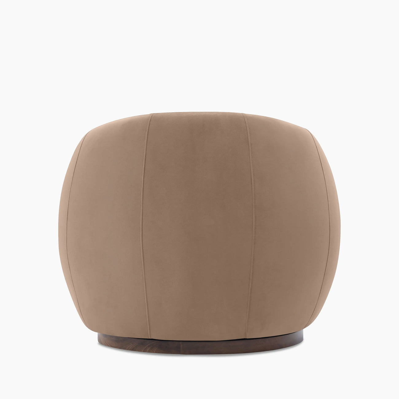 Emile Swivel Armchair Taupe
