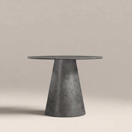 Finnley 4 Seat Round Wooden Dining Table

 Concrete Grey