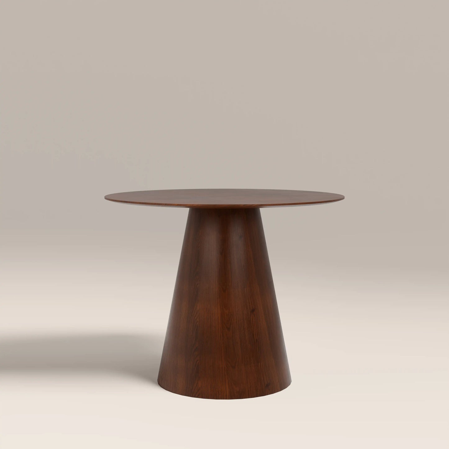 Finnley 4 Seat Round Wooden Dining Table

 Walnut