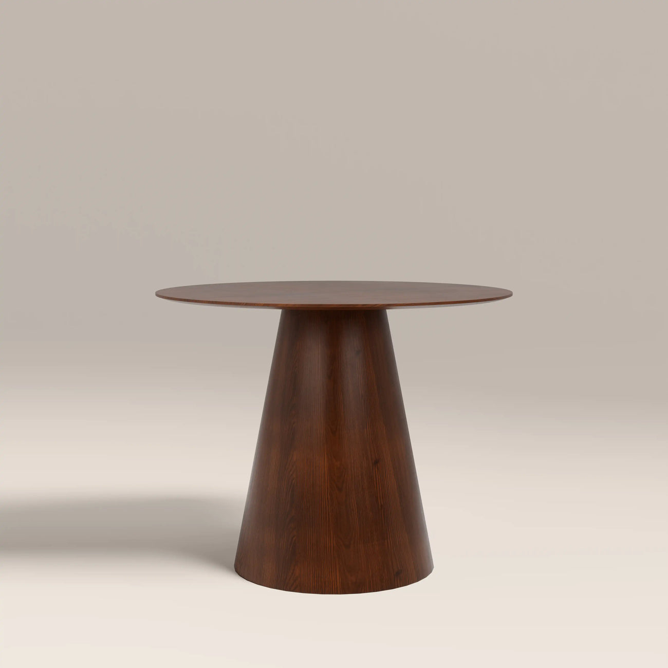 Finnley 4 Seat Round Wooden Dining Table

 Walnut