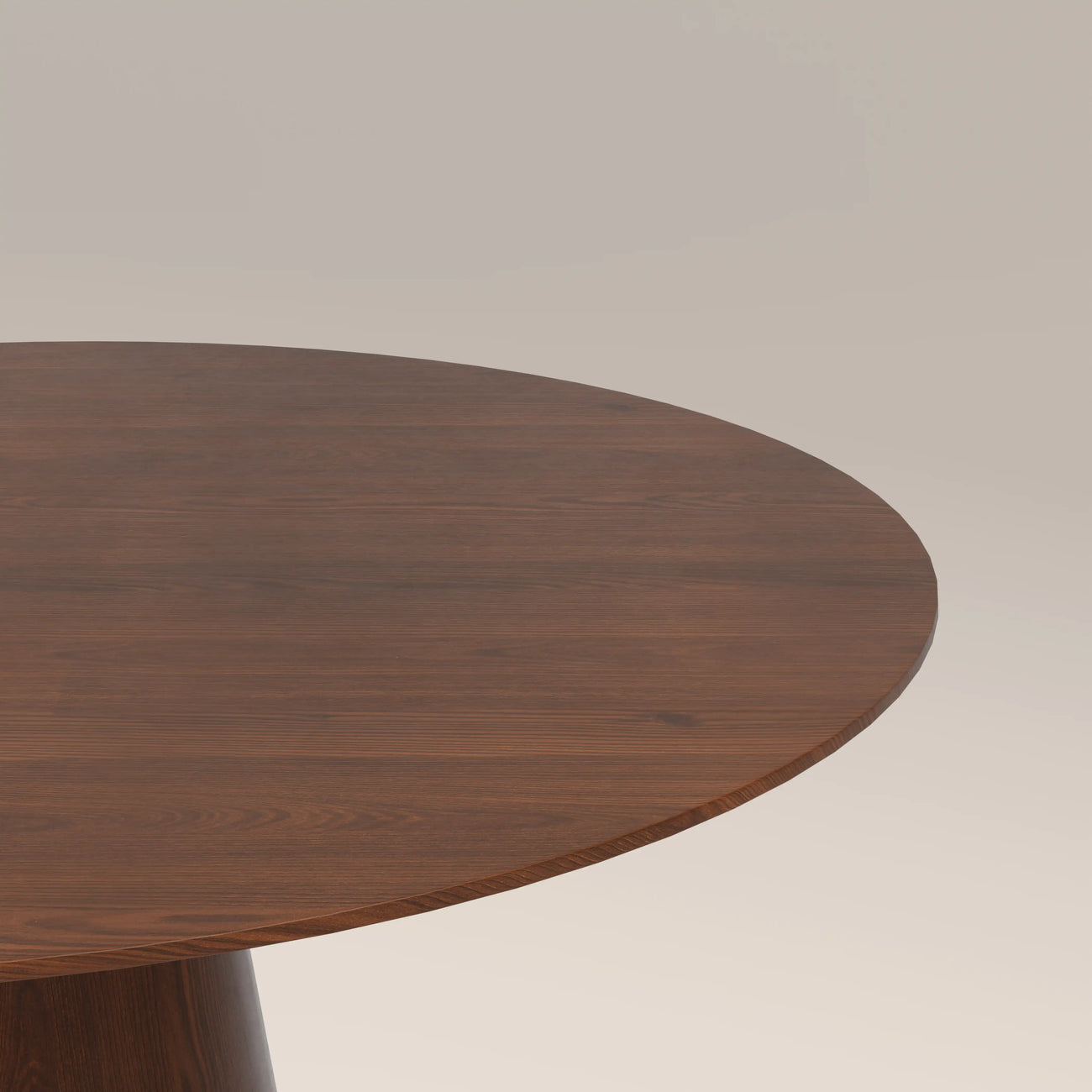 Finnley 4 Seat Round Wooden Dining Table

 Walnut