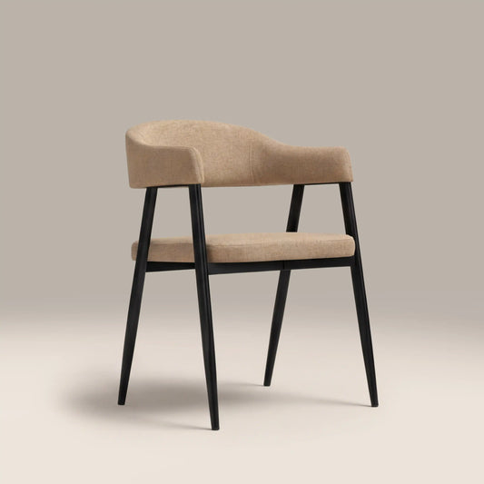 Presley Carver Dining Chair Latte